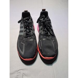 Adidas ZX 2K Boost Mens Running Shoes Black Gray Pink Athletic Sneakers